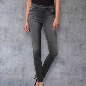 JOE’S The High Honey High Rise Ankle Gray Skinny Denim Jeans
